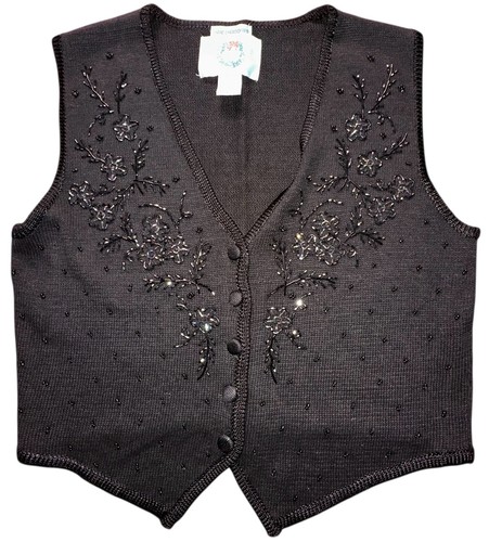Vtg beaded hand - vtg.beaded, embroidered